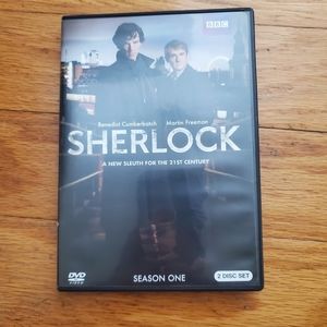 Sherlock Season 1 DVD BBC 3 Episodes Plus Special Features